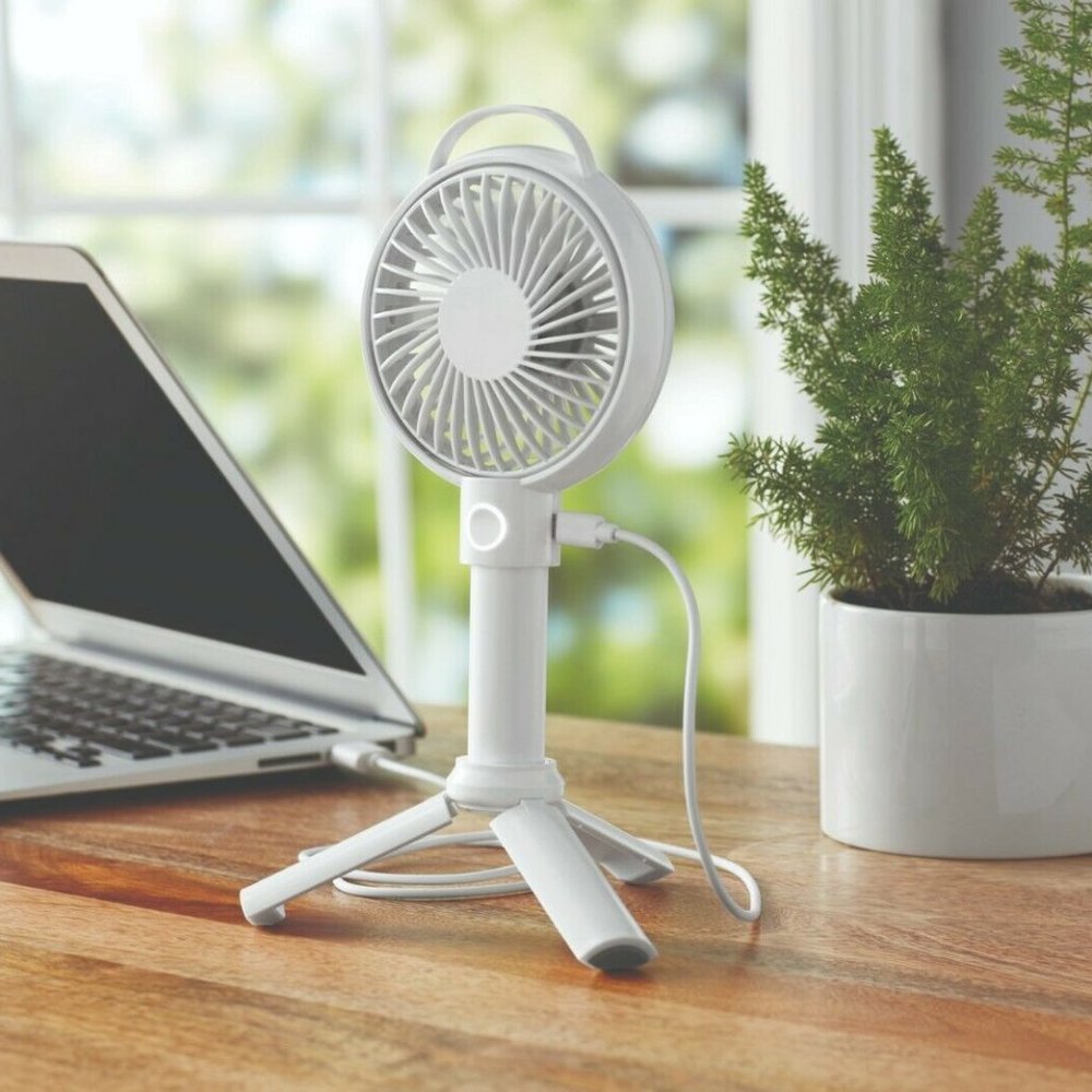 Summertime Gadget Are here! USB Rechargeable Fan